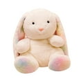 thumbnail image 1 of Bonitos juguetes de peluche de conejito, cojín con muñeca de conejo de peluche de orejas largas para niñas de San Valentín, 1 of 6