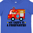 thumbnail image 4 of Inktastic Fireman Daddy is a Firefighter Boys or Girls Toddler T-Shirt, 4 of 5