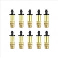 thumbnail image 1 of Pulverizadores de boquilla de nebulización de cobre | Cabezales de latón atomizador fino para tubos de 4/7 mm y 5 mm | Ajustable extraíble fácil de limpiar | Bajo caudal 0,2-0,7L/min | Rango de, 1 of 4
