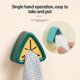 thumbnail image 4 of Wall-mounted Towel Holder Sucker Washing Cloth Plug Rag Hook Free Punch Storage Hanger Dish Towel Rack(1 Piece,blue), 4 of 4