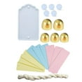 thumbnail image 1 of Epoxy Windchimes Charm Casting Mold for DIY Pendant Silicone Mold Kit Crafts, 1 of 3