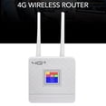thumbnail image 3 of Enrutador Inalámbrico 4G LTE, Enrutador De Punto De Acceso WiFi Móvil Inalámbrico 2.4G 2 Antena Desmontable Alta Sensibilidad Resistente Al Desgaste Desbloqueado 300 Mbps Para, 3 of 7