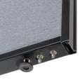 thumbnail image 4 of Global Industrial 24-1/4"W x 42"H Office Partition Panel, Blue, 4 of 6