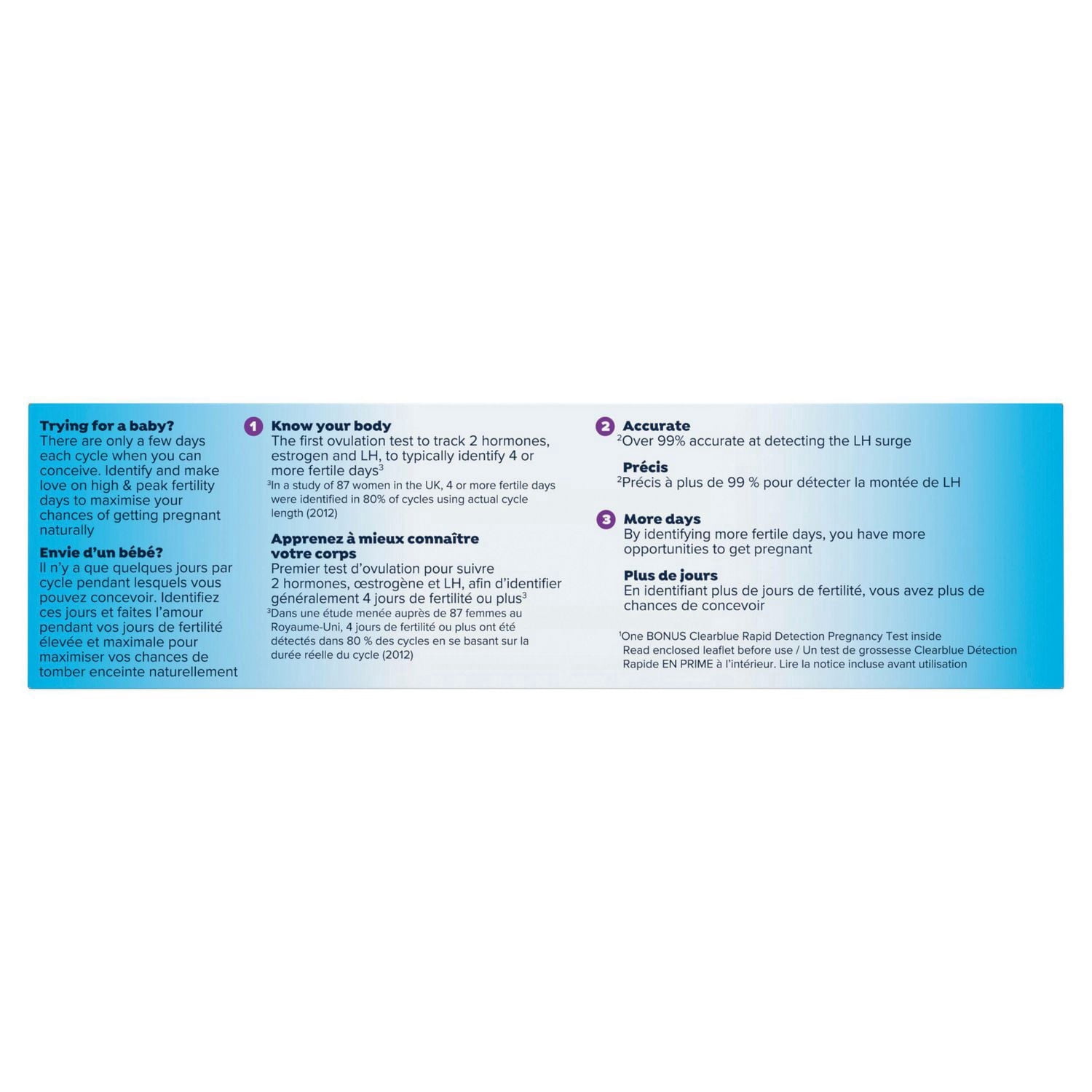 Clearblue Advanced Digital Ovulation Test Kit, Plus Bonus Rapid Detection Pregnancy Test, 10 Ovulation Tests & 1 Pregnancy Test