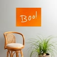 thumbnail image 2 of Society6 Halloween Boo Orange by Lisa Argyropoulos Art Print, 2 of 3