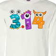 thumbnail image 4 of Inktastic Monsters Like Pi- Pi Day numbers Long Sleeve T-Shirt, 4 of 5