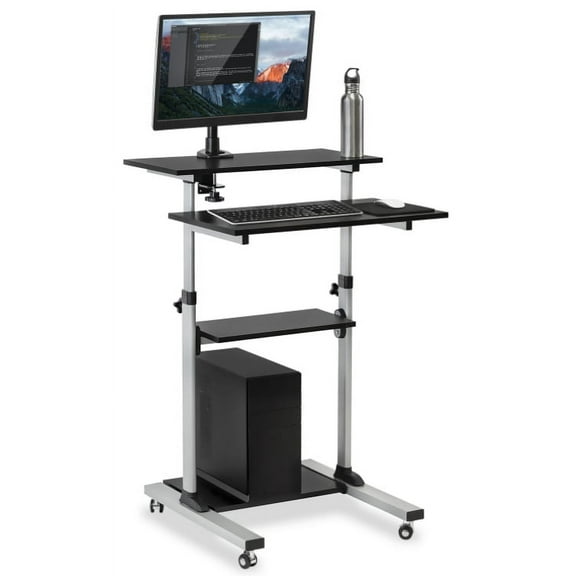 Mount-It! Mobile Stand Up Desk