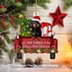 thumbnail image 5 of Navidad divertido trineo cachorro colgante acrílico árbol de Navidad mochila decoración interior del coche, 5 of 5