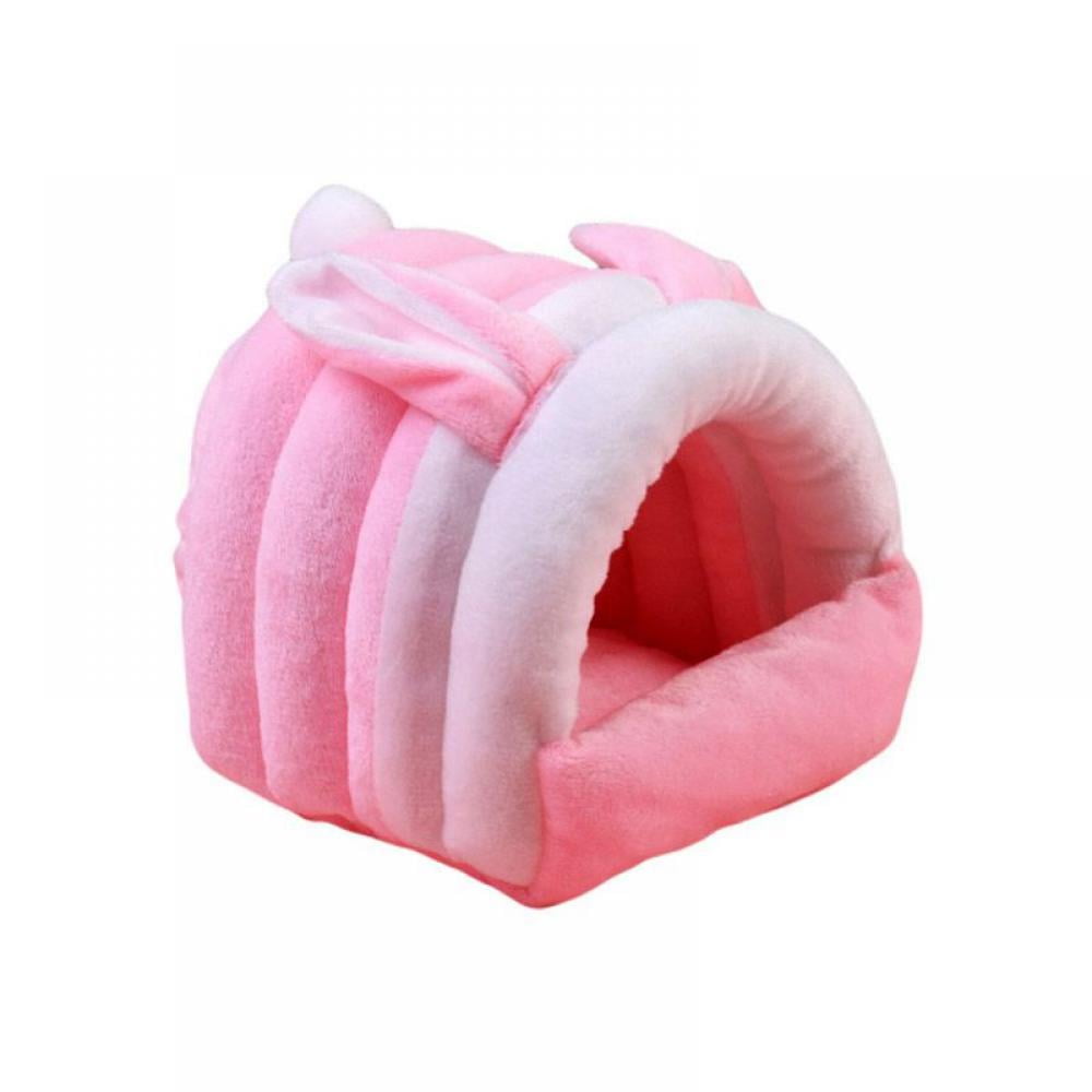 Guinea Pig Bed Cave Cozy Hamster House Large Hideout for Dwarf Rabbits