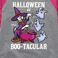 thumbnail image 3 of Mickey & Friends - Halloween Is Bootacular - Toddler And Youth Girls Raglan Graphic T-Shirt, 3 of 5