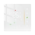 thumbnail image 1 of Mistaha Smart Home Temperature Controller Switch for Water/Gas Boiler and Floor Heating Systems - Tuya ZigBee Protocol, White, Requires ZigBee Gateway - Energy Saving, Temperature Adjustment, Easy, 1 of 6