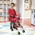 thumbnail image 6 of The New York Doll Collection Baby Doll Stroller My First Toy Stroller Hearts, 6 of 6