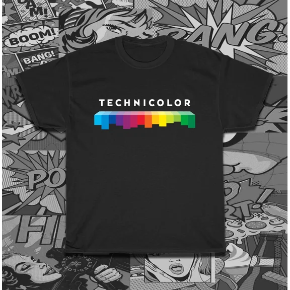 VINTAGE Technicolor Film Studio Producer Tees T-Shirt American Size S-5XL T-Shirt