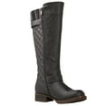 thumbnail image 4 of GLOBALWIN Women's 19YY01 Grey Quilted Knee-HighFashion Boots 8M, 4 of 8