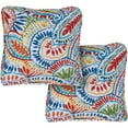thumbnail image 5 of Hanover Paisley Indoor/Outdoor Throw Pillow, Decorative, Set of 2- HANTPPAIS-MLT-2, 5 of 5