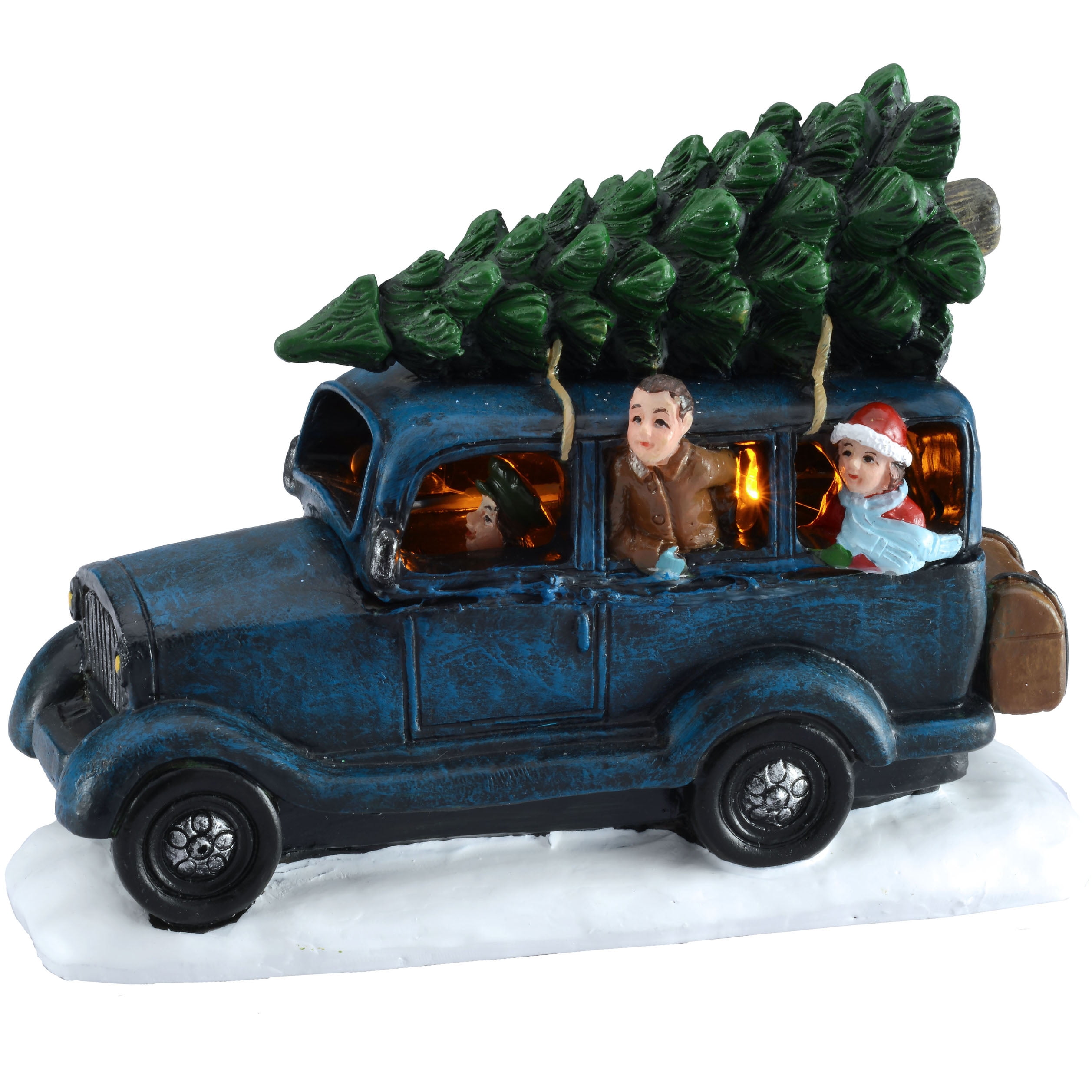 Holiday Time Christmas Tree Delivery Figurine