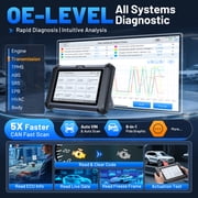 XTOOL D7S Bidirectional Scan Tool AI-Assisted OBD2 Scanner Diagnostic Tool with ECU Cod-ing, All System Car Scanner, 39+ Resets, FCA, Crankshaft Relearn