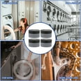 thumbnail image 5 of landege 4pcs Washing Machine Pads Washer Floor Pads Washer Anti Vibration Pads Anti- Walk Silicone Pads for Washing Machine Dryer Grey, 5 of 10