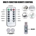 thumbnail image 5 of 3M LED Curtain Garland Fairy String Lights Christmas Holiday Party Wedding Decoration USB Remote 8 Modes Waterfall Lighting, 5 of 5