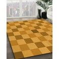 thumbnail image 3 of Ahgly Company Machine Washable Indoor Rectangle Transitional Orange Red Orange Area Rugs, 2' x 4', 3 of 7