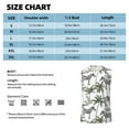 thumbnail image 5 of Lsque Palm Trees Zebra Print Men's Cotton Blend Sleeveless Muscle Shirts (S-3XL)- Moisture Wicking, Odor Protection, UPF 30+,Medium, 5 of 8