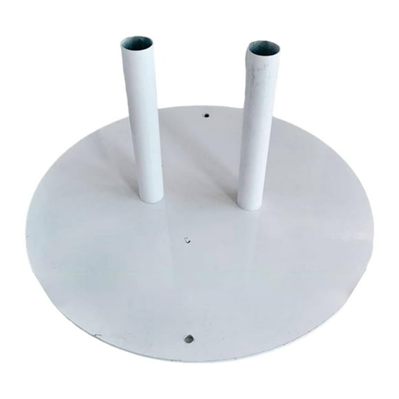 simhoa Flower Pole Display Stand Base Centerpiece Standing Flower Arrangement for Party Two Holes