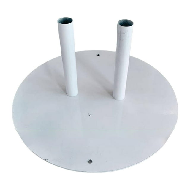 Abbracc Flower Pole Display Stand Base Centerpiece Standing Flower Arrangement for Party Two Holes