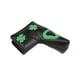 thumbnail image 3 of Eigraketly Cubiertas impermeables de moda para la cabeza del palo de la pelota de golf para Putter PU Leather Golfball Putter Headcover Deportes y aire libre negro, 3 of 6