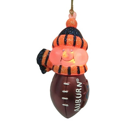 ncaa auburn tigers led lighted football snowmen christmas ncaa auburn tigers led lighted football snowmen christmas
