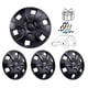 thumbnail image 1 of Juego 4 Tapones Polveras Extensión Negro Matte Rin 14 Owc negro, 1 of 7