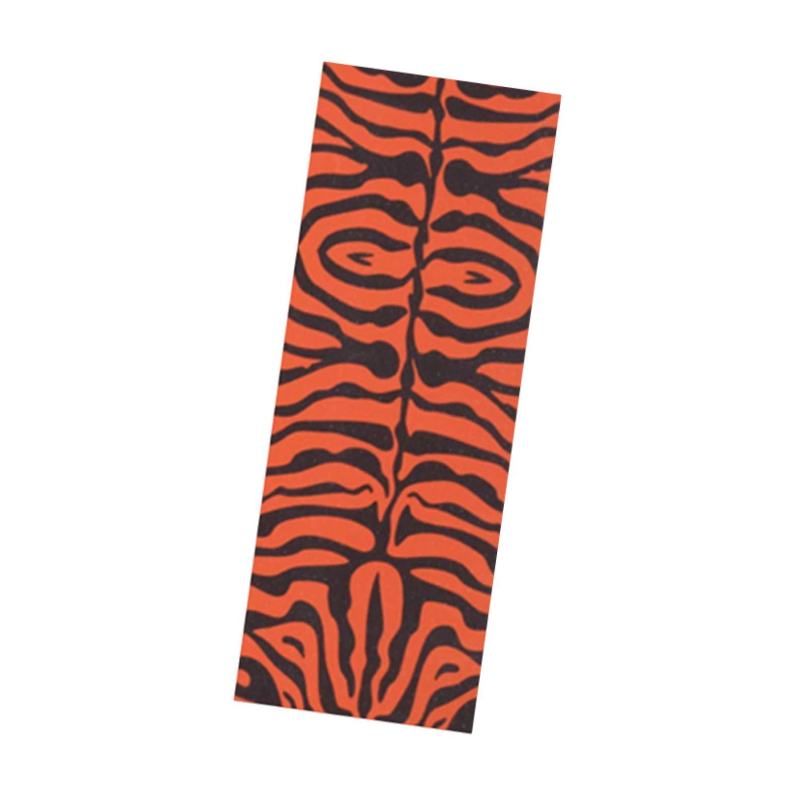 Axioma Skateboard Grip Tape Outdoor Non Slip Multipurpose Skateboarding Accessories Orange Black