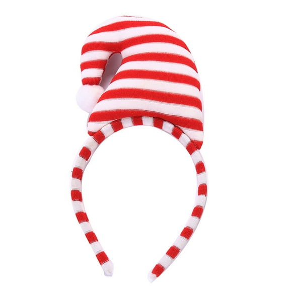 Christmas Ear Headband Christmas Hair Hoop Christmas Headband With Ear Christmas Hat Headband Santa Hat Hairband
