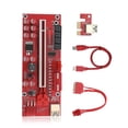 thumbnail image 3 of PCI-E 1X to 16X Adapter Board USB 3.0 Cable Extender Card Mining Equipment Computer Motherboard Accessories Desktop PC Supplies 13pro, 3 of 9