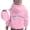 /c20Pink149, variant on CUZIBR Toddler Girls Hoodies Letter Graphic Sweatshirt Pullover With Pocket Long Sleeve Cute Outdoor Tops,Black,3-4 Years