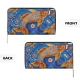 thumbnail image 3 of Wallets for Men With Money Clip, Colorful Dot Art Fish Mens Wallet With Credit Card Holder Gifts for Men, 3 of 7