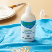 Scribbles Shiny White 3D Fabric Paint, 18 Pack