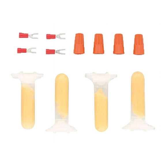 Sprinkler Wire Grease Cap Kit for Timer/Valves - 4 pack