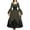Army Green#medieval dress women queen, variant on Womens Medieval Renaissance Dress Victorian Gothic Vintage Dresses Ball Gown Corset Vintage Maxi Dress Cocktail Party Halloween Cosplay Costume White,L