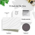 thumbnail image 4 of Astarin Diatomite Stone Bath Mat, Bathroom Rugs, 4 of 8
