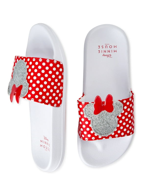 Minnie Mouse Girls Slide Sandals in Girls Sandals