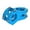 Blue, variant on Sinyiin Simple 25.4mm Short Cycle Stem Oxidation Resistant Aluminum Mixture for Child Cycling