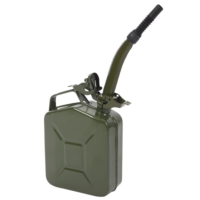 Ktaxon Portable Jerry Can, 5L 1.32 Gal Capacity, Army Green