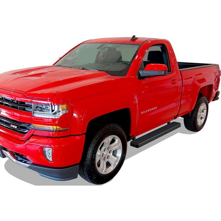 M-AUTO For 2019-2022 Chevrolet Silverado/GMC Sierra 1500 2500HD 3500HD Extended Cab Black Side Step Nerf Bar Running Boards F6eba37b 9026 445a Aec7 Bcfeda2951ad.867b7f2ad8399eed90058dba9ed2bf5f
