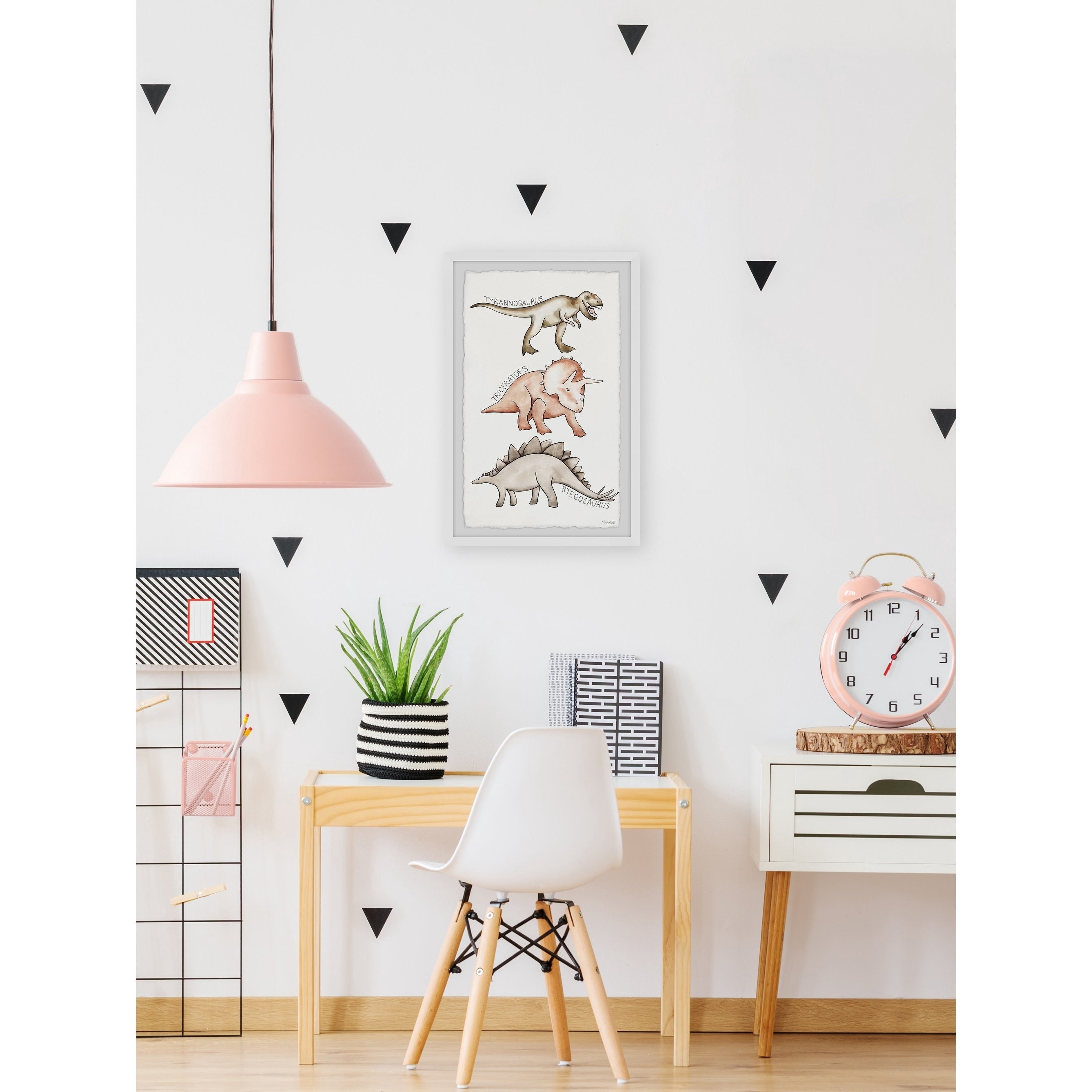 Marmont Hill Prehistoric World Framed Wall Art
