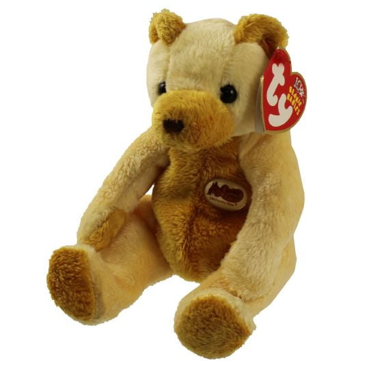 TY Beanie Baby - CORNBREAD the Bear (Cracker Barrel Exclusive) (6.5" Plush)(BONUS ONE RANDOM TY ERASER)