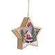 thumbnail image 4 of Adorno Navideño Leyfeng Estrella Papá Noel Luz LED Iluminada Decoración Colgante, 4 of 8