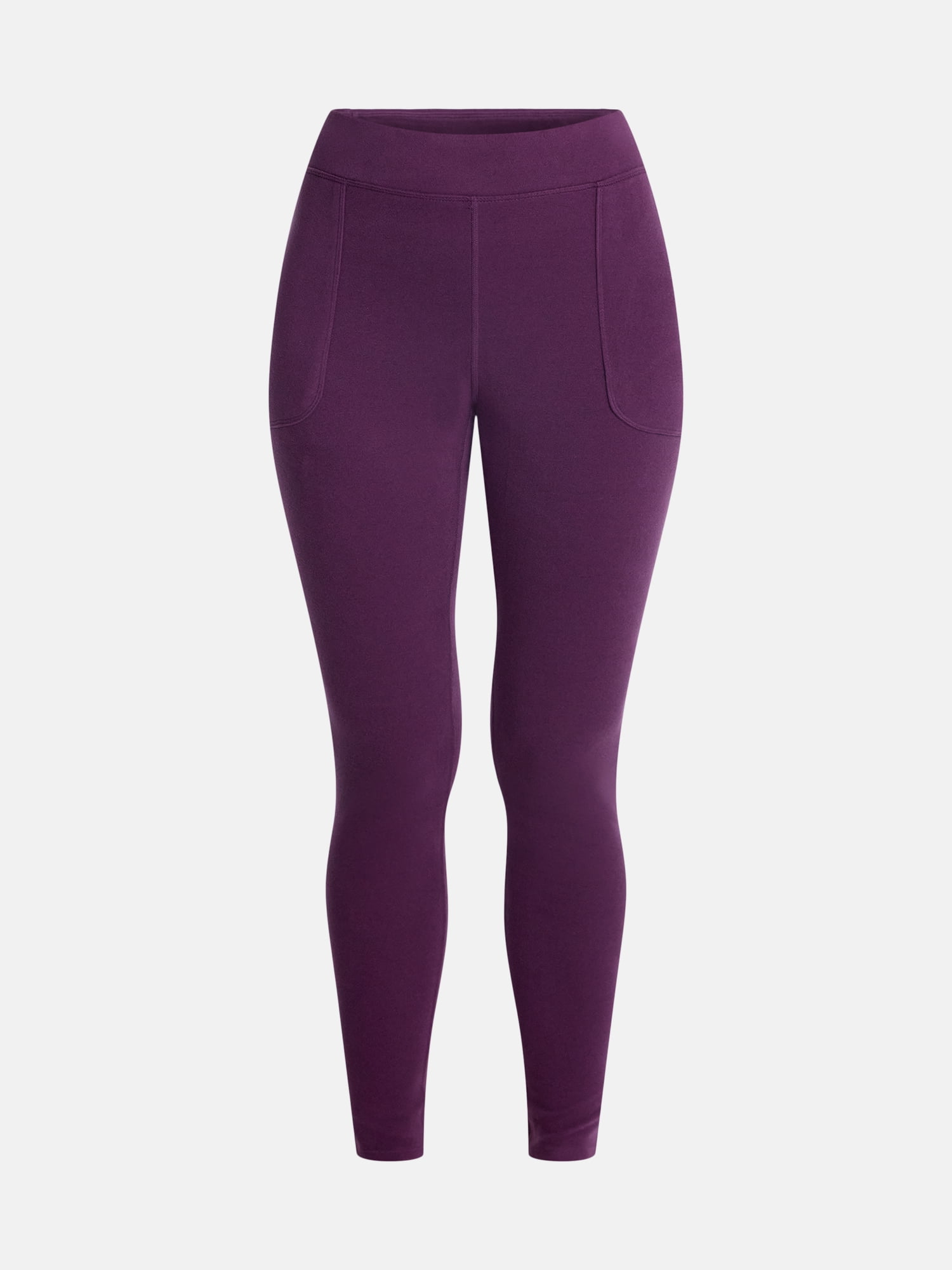 ClimateRight by Cuddl Duds Women’s Warmest Therma Suede High Rise Thermal Base Layer Legging, Sizes XS to 4X