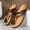 Brown, variant on Adjustable Buckle Cork Footbed Thong Flip Flops