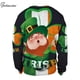 thumbnail image 3 of Sudadera con estampado de músculos para hombre, chándal de pareja, Jersey Vintage de los 90, ropa masculina para el Día de San Patricio, Otoño e Invierno, 3 of 4