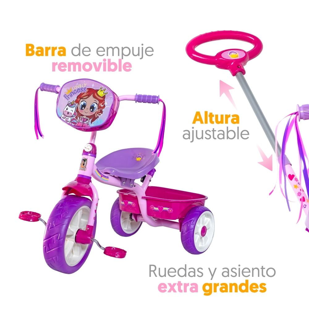 Ruedas Triciclo Para NiÃ±os Grandes Triciclo Apache Princesas